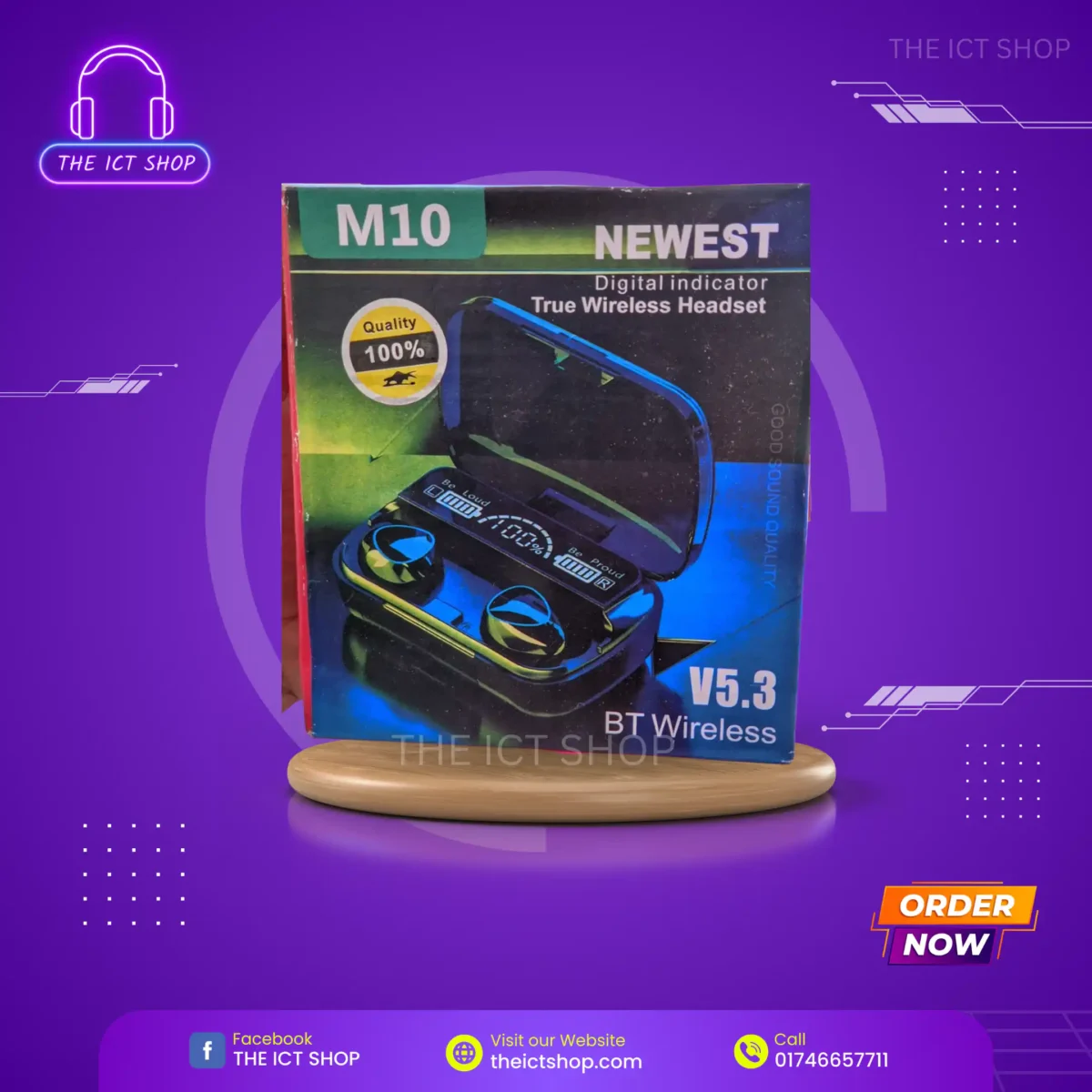 M10 Wireless Air Buds - THE ICT SHOP